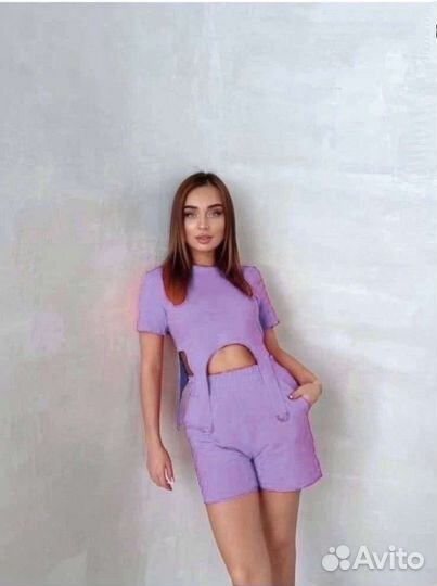 Костюм с шортами,спортивный костюм,костюм женский