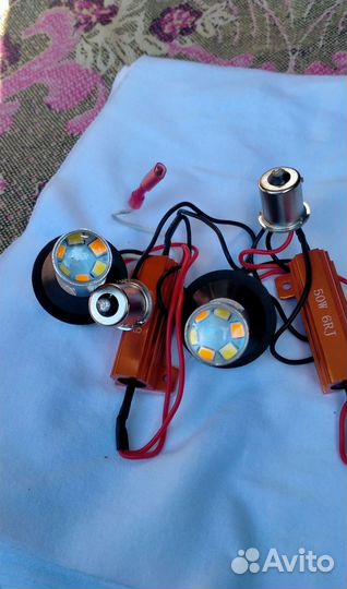 Светодиодные двухцветные лампочки