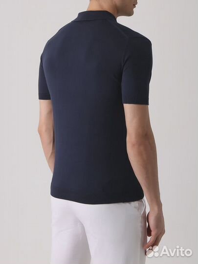 Поло хлопковое Paul & Shark