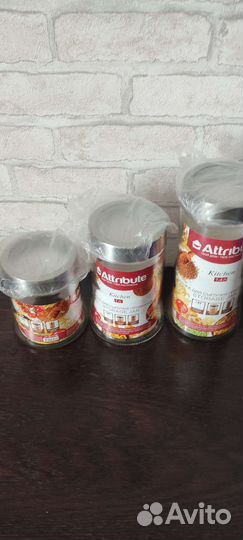 Банки для сыпучих продуктов