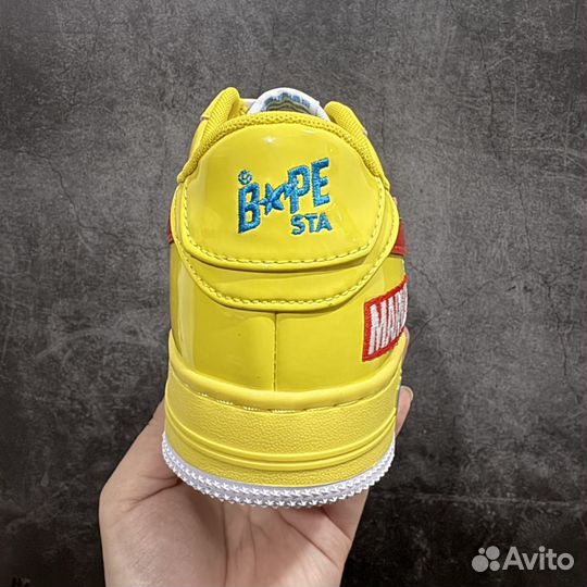 Bape bapesta Marvel кроссовки