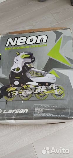 Роликовые коньки раздвижные 40-43