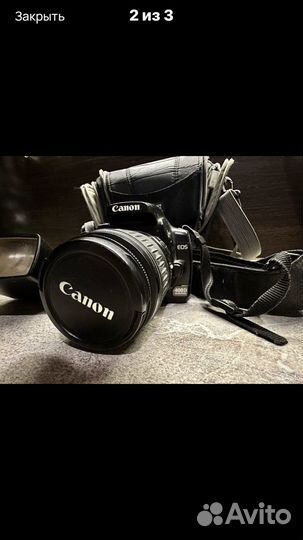 Зеркальный фотоаппарат canon