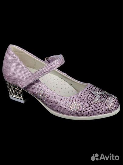 Туфли для девочки выпускной, нарядные 31 размер