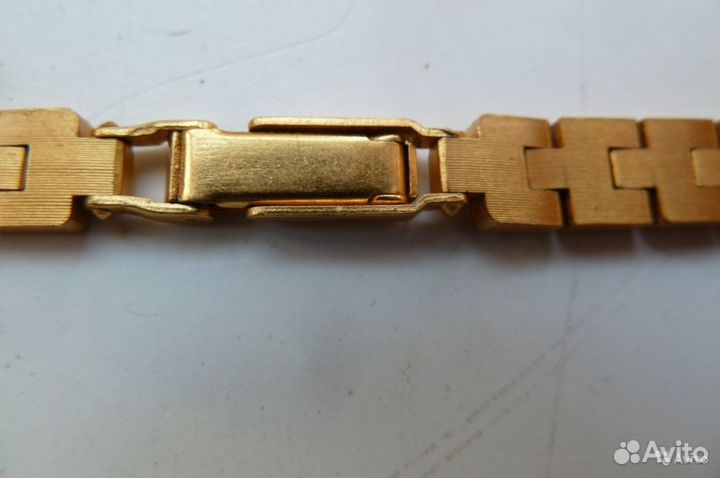 Браслет для женских часов позолоченный новый СССР