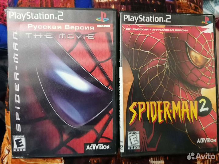 Spider Man 1, Spider Man 2 / Sony PlayStation 2