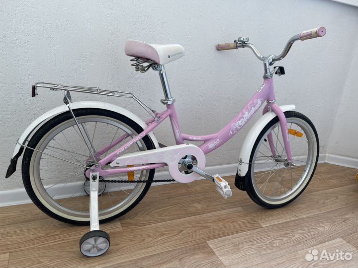 Велосипед Novatrack 20 girlish line розовый