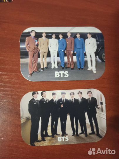 Карточки BTS