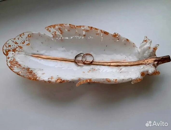 Блюдо из эпоксидной смолы