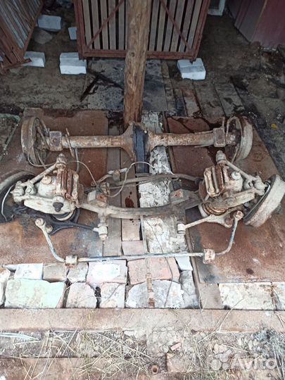 Два моста на Волгу с Газ - 24 (передний и задний)