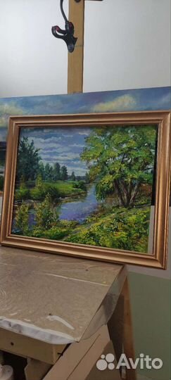 Картина маслом пейзаж