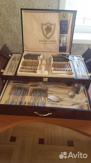 Набор столовых приборов новый