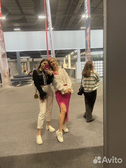 Джинсы Lime 36 белые