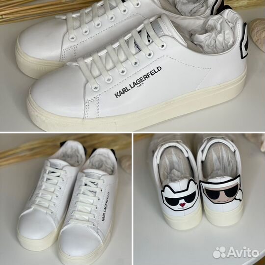 Новые кеды karl lagerfeld chella оригинал 36-40