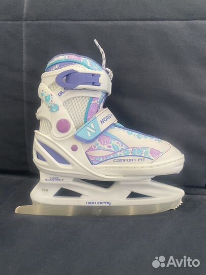 Коньки детские раздвижные р.26-31
