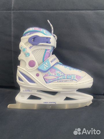 Коньки детские раздвижные р.26-31