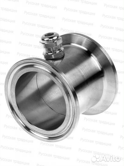 Мини царга с ниппелем под термометр, 1.5 дюйма