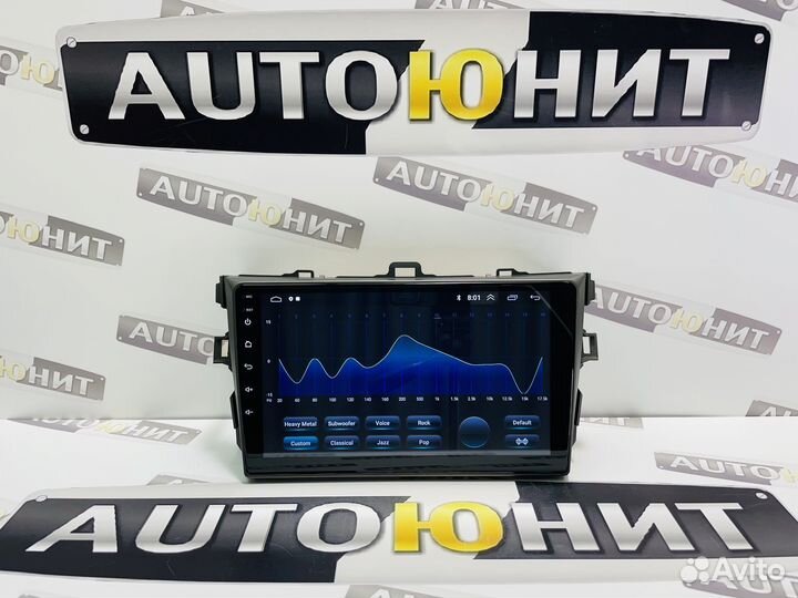 Toyota Corolla 2006-2013 магнитола AMP 1+16