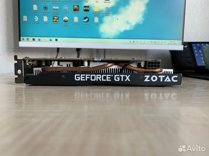 Видеокарта Zotac GTX 1660 Super 6gb + гарантия