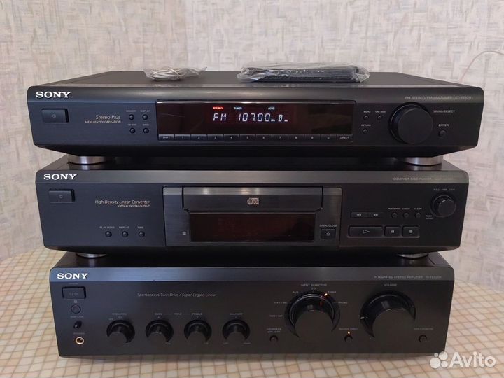 Стерео тюнер sony st-se 520