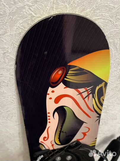 Сноуборт + ботинки + крепления