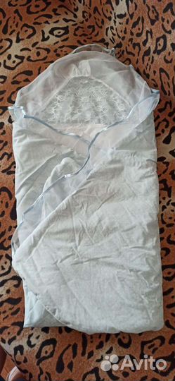 Одеялко-конверт на выписку