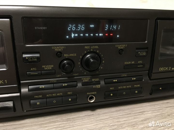 Кассетная дека technics rs tr 575