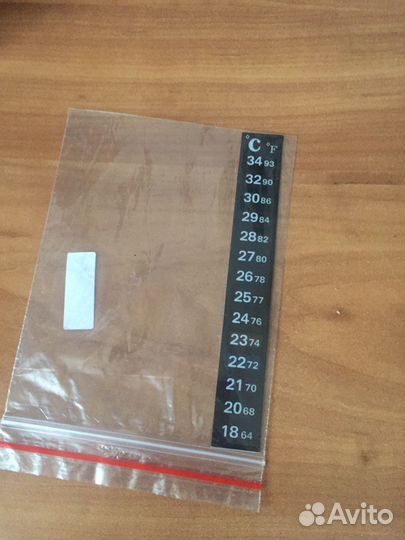 Шкала измерений температуры воды в аквариум,термом