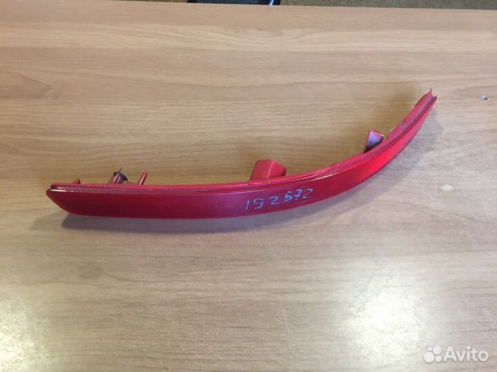 Катафот в задний бампер правый KIA RIO 2015-2017