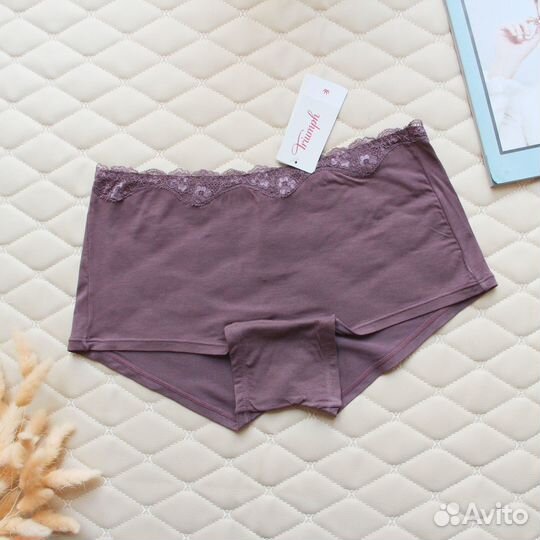 Км Трусики Sloggi(Triumph) высокая посадка, хлопок