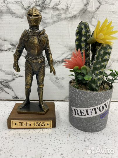 Статуэтка Винтажная «Рыцарь». Металл