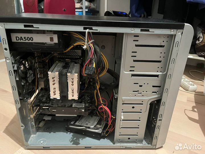 Игровой компьютер Xeon E5 2689 8/16 + RX560 4GB
