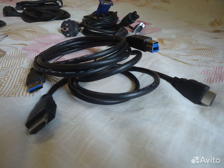 Сетевой кабель шнур Dvi Vga Hdmi патч 3Rca Ибп