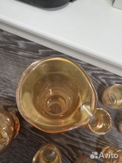 Графин и стопки СССР