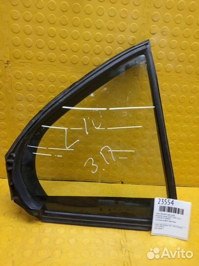 Стекло боковое заднее правое Mitsubishi Lancer