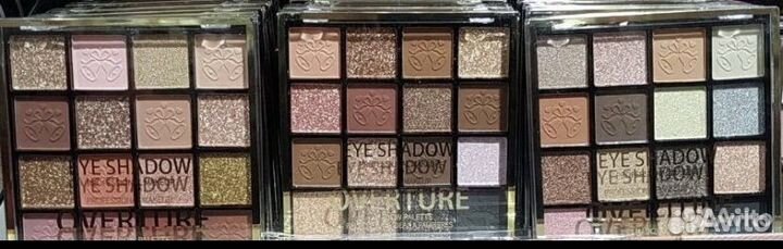 Тени, подводка, тушь для глаз цветная