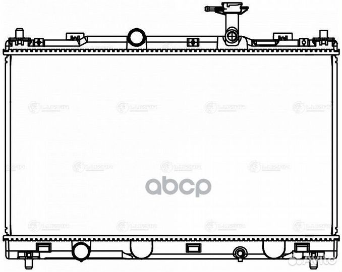 LRC 2444 радиатор системы охлаждения MT Suzuki