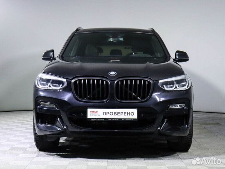 BMW X3 3.0 AT, 2019, 96 369 км