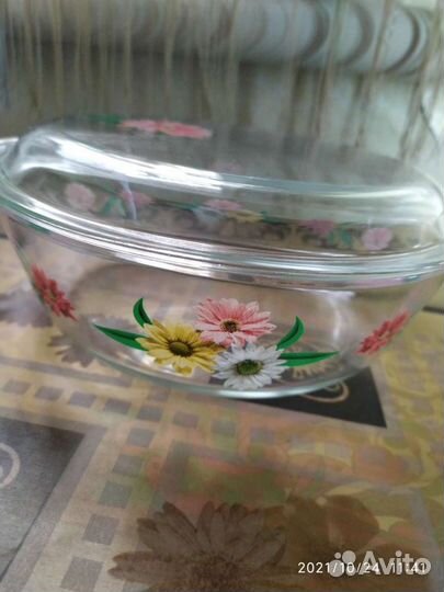 Кастрюли стеклянные