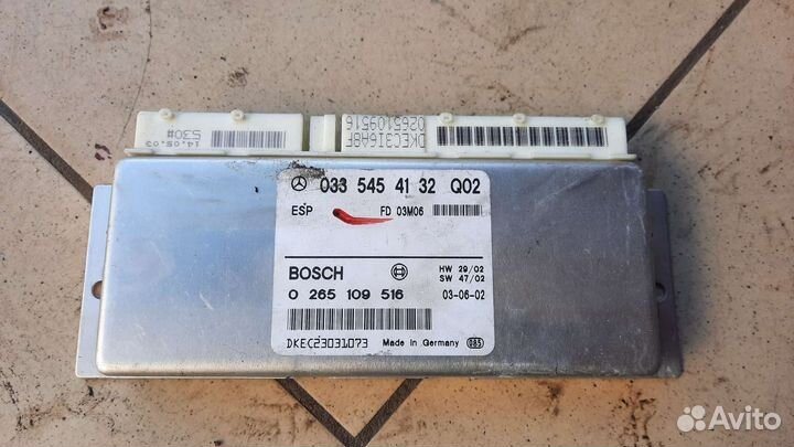 Блок управления esp на mercedes w211