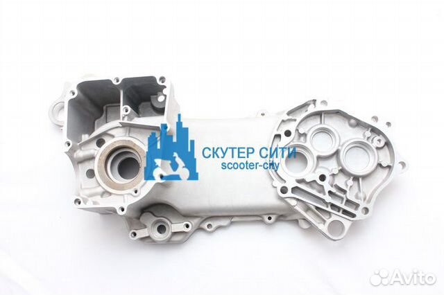 Полукартер двигателя левый 4T 139QMB 10 (б/у