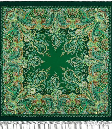 Шаль Павловопасадская шерсть