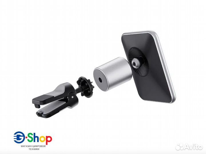 Авто держатель с беспроводной зарядкой Borofone