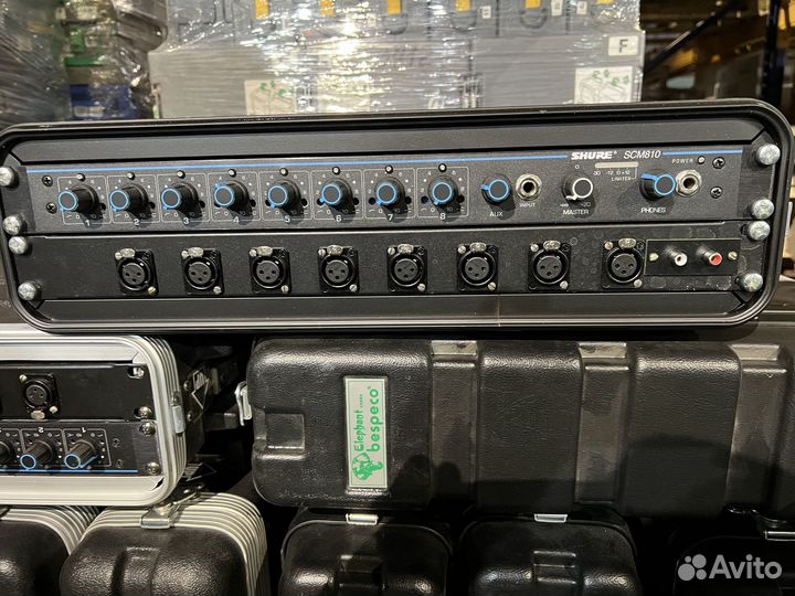 Микрофонный микшер shure SCM810E