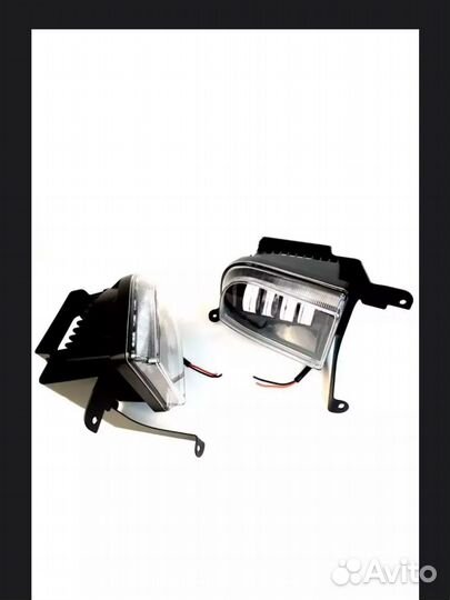 Противотуманные фары ledна chevrolet lacetti
