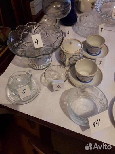 Старинное стекло советского периода