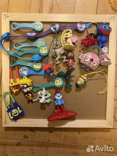Игрушки из киндера и прошлого