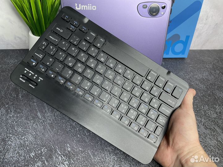 Планшет umiio p60 мини пк с клавиатурой новый