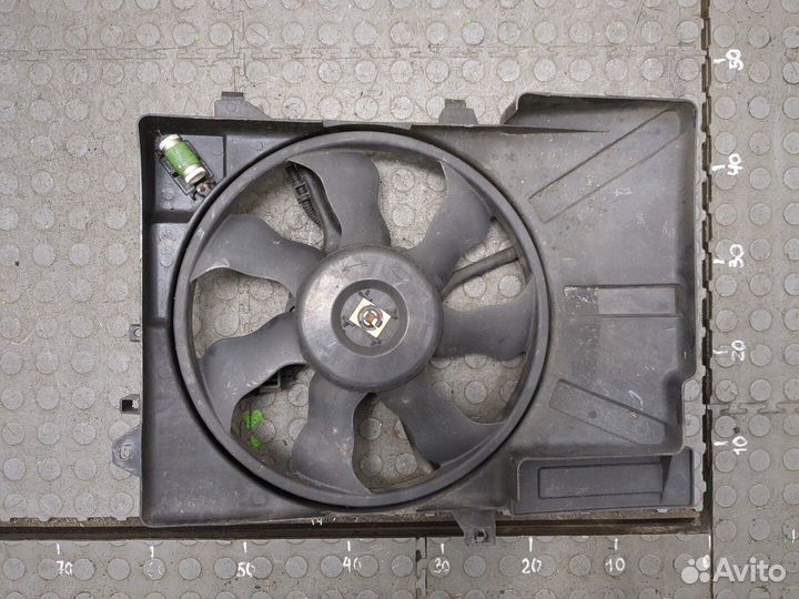 Вентилятор радиатора Hyundai Getz, 2006