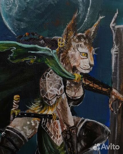 Картина на холсте. The Elder Scrolls V: Skyrim